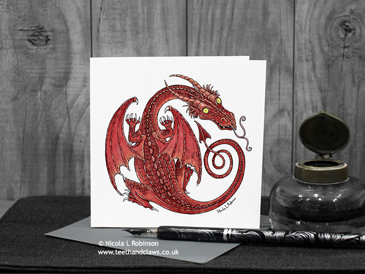 Dragon Greeting Cards - Dragon Birthday Card - Dragons | Teeth and ...