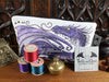 Purple Dragon Cosmetic Bag Pencil Case © Nicola L Robinson | Teeth and Claws